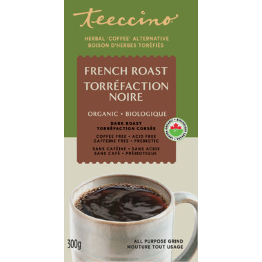 Teeccino Chicory Herbal Coffee French Roast 300G