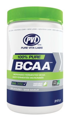 PVL Essentials Natural BCAA 300g Powder