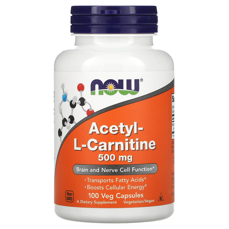 Acetyl L-Carnitine 500mg 100 Veg Caps