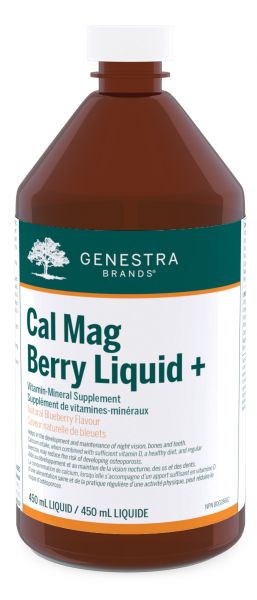 Genestra Cal : Mag Berry Liquid + 450ml