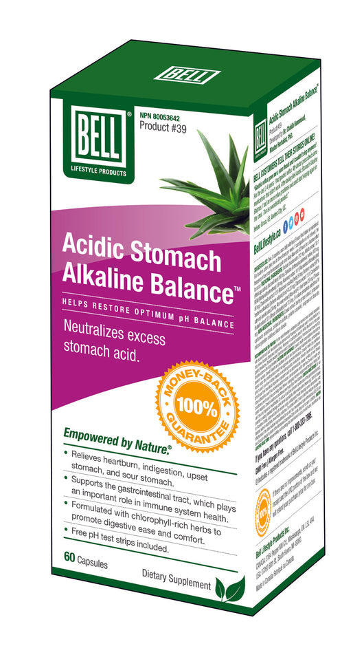 Acidic Stomach Alkaline Balance 60 Capsules