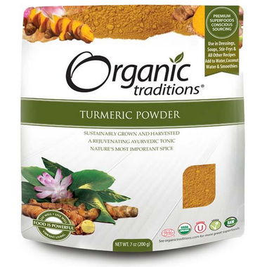 Organic Traditions Turmeric Powder 200g