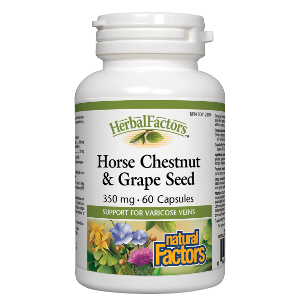 Horse Chestnut & Grape Seed 350 mg