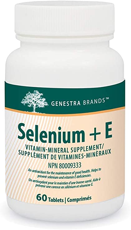 Genestra Selenium + E 60 Tablets