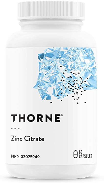Thorne Research Zinc Citrate 60 caps