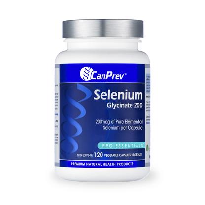 Canprev Selenium Glycinate 200 120 Vegetable Capsules