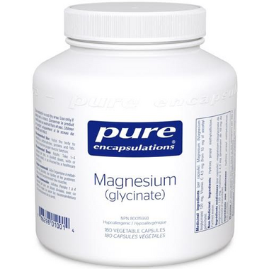 Pure Encapsulations Magnesium Glycinate 180 Capsules