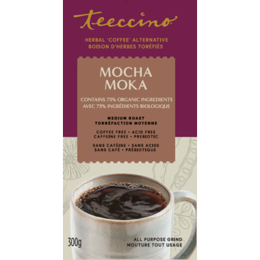 Teeccino Chicory Herbal Coffee Mocha 300G