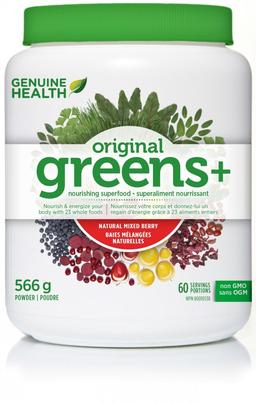 Genuine Health Greens+ Natural Mixed Berry