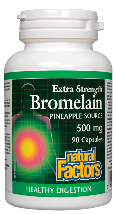 Natural Factors Bromelain 500 mg