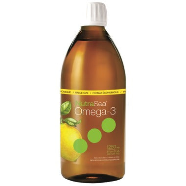 NutraSea Omega-3 Liquid Zesty Lemon Flavour