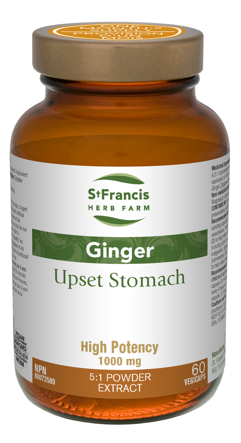 St. Francis Ginger 60 Capsules