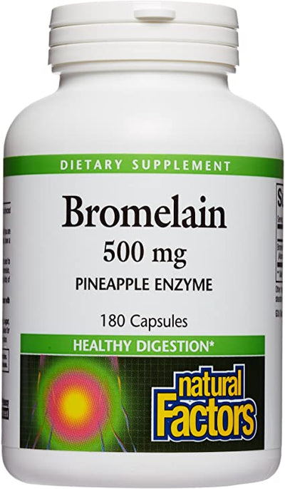 Natural Factors Bromelain 500 mg