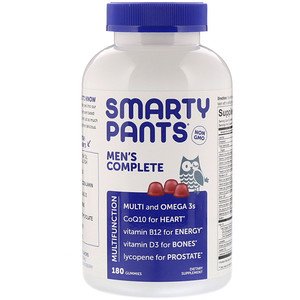 Smarty Pants Mens Complete 180 Gummies