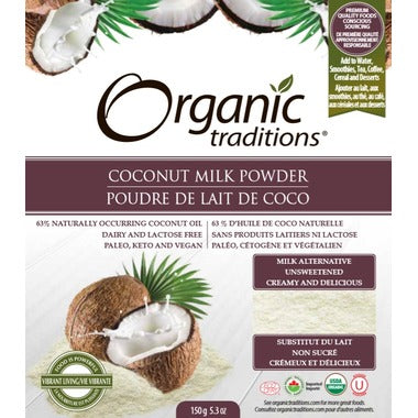 Organic Traditions Coconut Milk Powder 150g