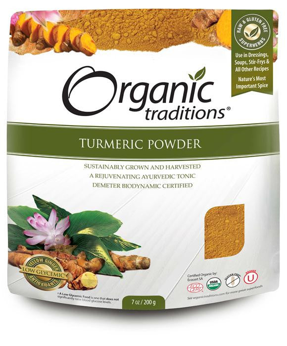 Organic Traditions Turmeric Powder 200g