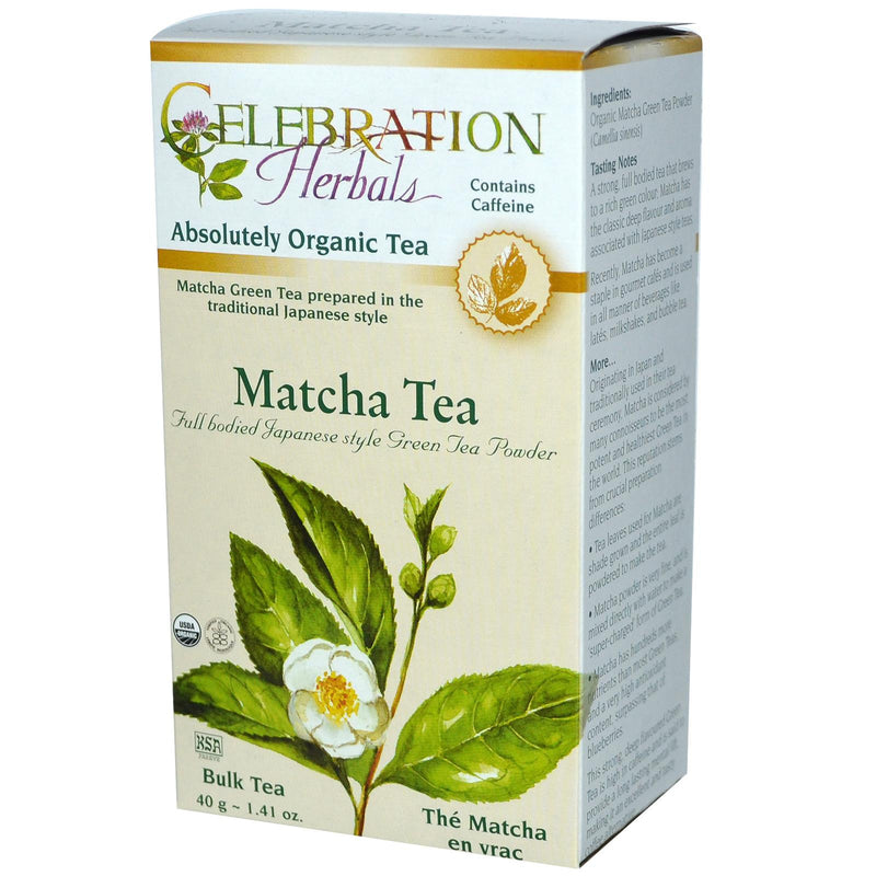 Celebration Herbals, Matcha Tea, Bulk Tea, 1.41 oz (40 g)