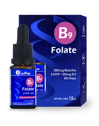 CanPrev B9 Folate Drops 15ml