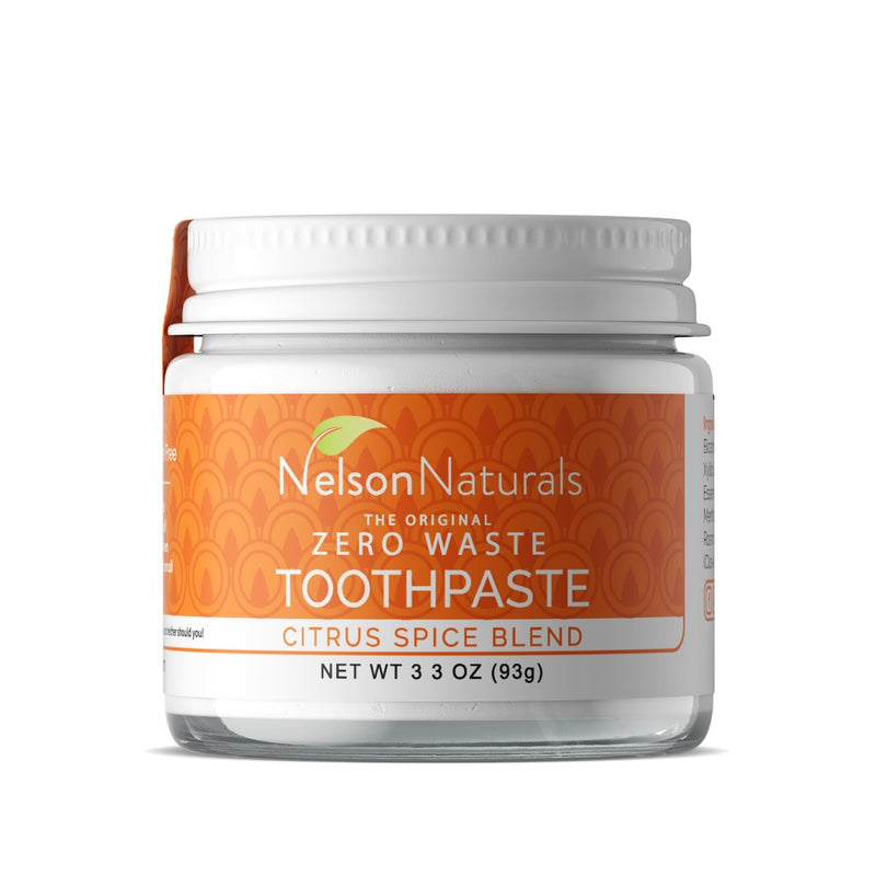 Nelson Naturals Colloidal Silver Remineralizing Toothpaste Citrus Spice Blend 60ml