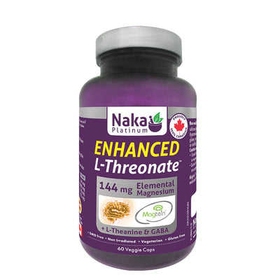 Naka Enhanced Magnesium L-threonate 60 vcaps