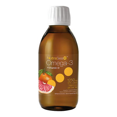 NutraSea+D Omega-3 Grapefruit Tangerine