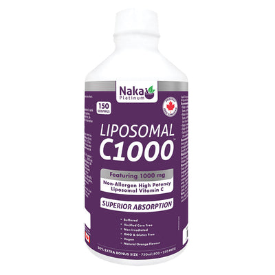 Naka Platinum Liposomal C1000 750ml