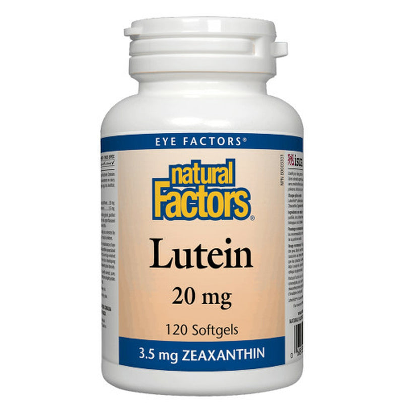 Natural Factors Lutein 20mg
