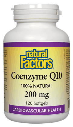 Natural Factors Coenzyme Q10 200mg