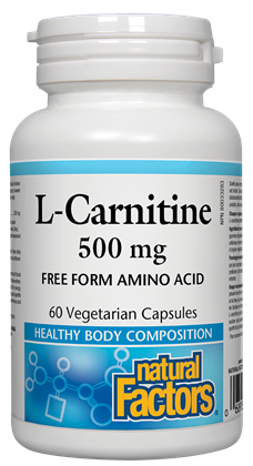 Natural Factors L-Carnitine 500mg