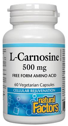 Natural Factors L-Carnosine 500mg