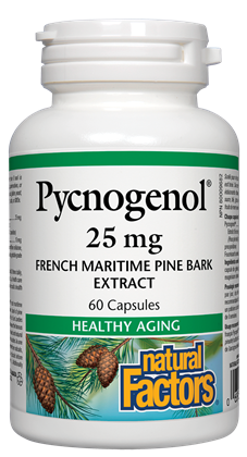 Natural Factors Pycnogenol 25mg