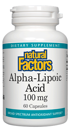 Natural Factors Alpha-Lipoic Acid 100mg