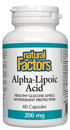Natural Factors Alpha-Lipoic Acid 200mg