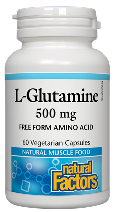 Natural Factors L-Glutamine 500mg