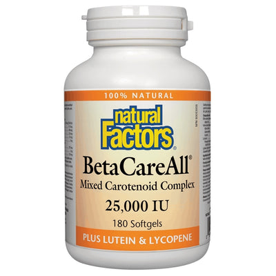 Natural Factors BetacareAll 25,000 IU