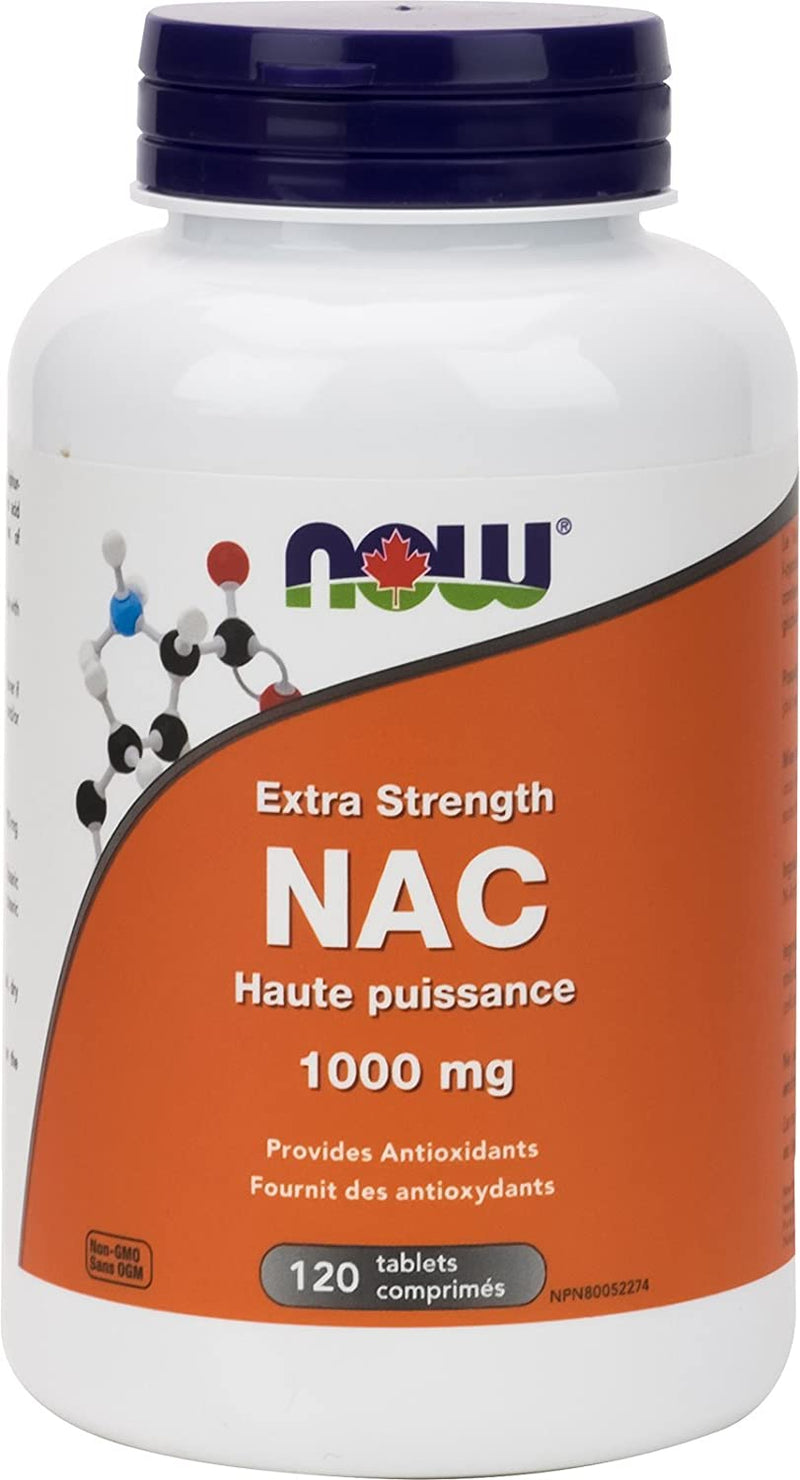 NOW NAC (N-Acetyl Cysteine) 1,000MG TABLETS