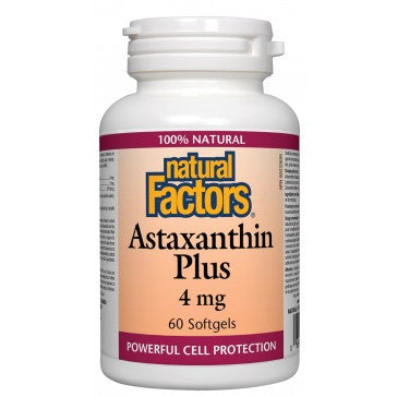 Natural Factors Astaxanthin Plus 4mg
