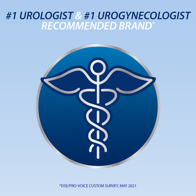 #1 urologist & #1 Urogynecologist recommended brand
