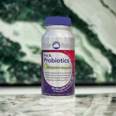 Prebiotic & Probiotic + Digestive Enzymes