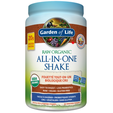 Garden Of Life Raw All-In-One Nutritional Shake Vanilla Spiced Chai 907g