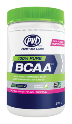 PVL Essentials Natural BCAA 300g Powder