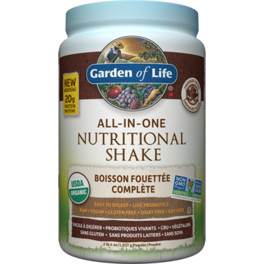 Garden of Life Raw All-In-One Nutritional Shake Chocolate Cocoa 1017g