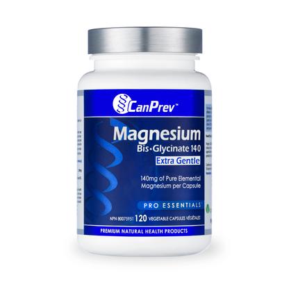 Canprev Magnesium Bis-Glycinate 140 Extra Gentle 120 Capsules