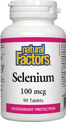 Natural Factors Selenium 100 mcg 90 Tablets