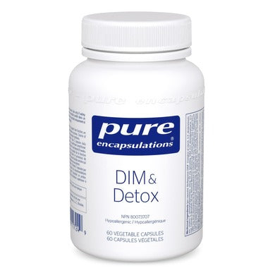 Pure Encapsulations DIM & Detox 60 Vegetable Capsules