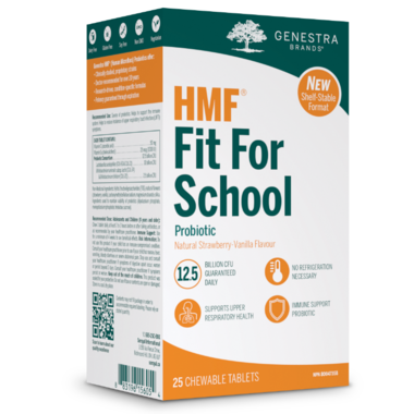 GENESTRA HMF FIT FOR SCHOOL (SHELF STABLE) 25 CHEWABLES