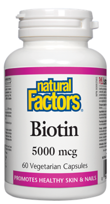 Natural Factors Biotin 5000 mcg