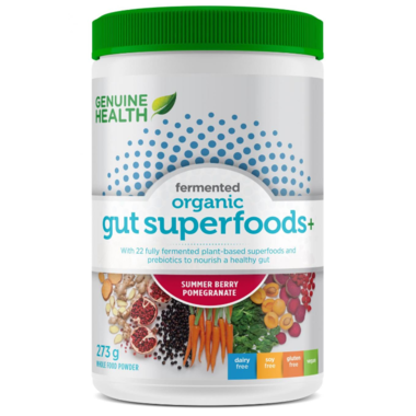 Genuine Health Fermented Organic Gut Superfoods+ Summer Berry-Pomegranate