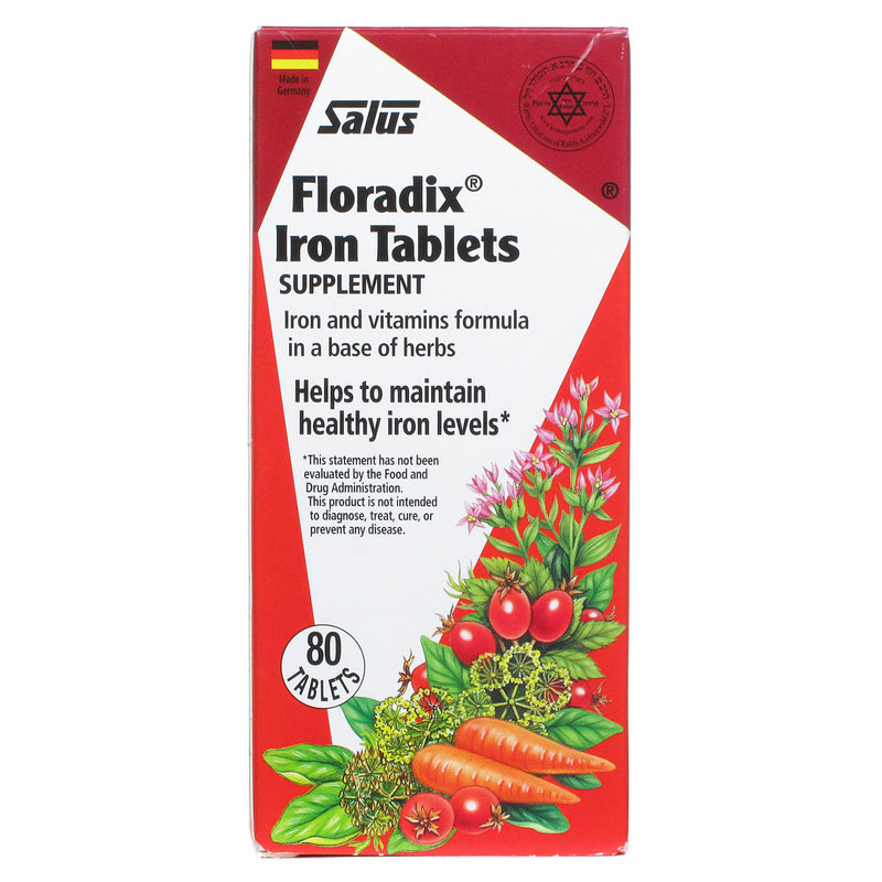 Floradix Iron + Herbs Tablets