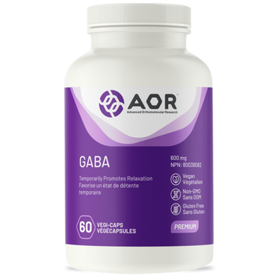 AOR GABA 600 mg 60 Capsules